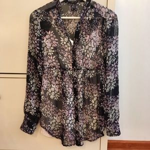 Floral Print Tunic by Express